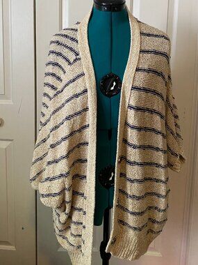 Free People knitted cocoon sweater